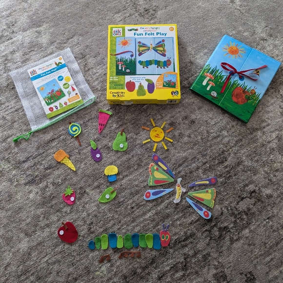 Creativity for Kids, The Very Hungry Caterpillar Fun Felt Play - Picture 6 of 7